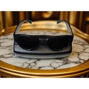 Versace Men's Medusa Logo Sunglasses (Black/Gold) Luxury Fashion Glasses, 57[]17